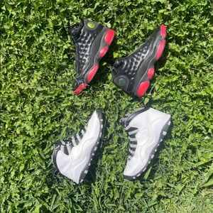 Jordan 10 retro steel & Jordan 13’s bundle